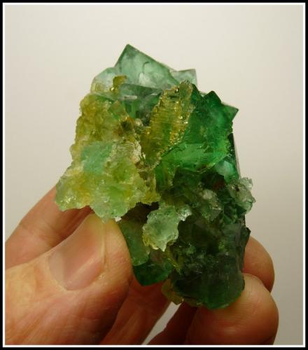 Fluorite<br />Riemvasmaak, Orange river area, Kakamas, ZF Mgcawu District, Northern Cape Province, South Africa<br />79 x 46 x 34 mm<br /> (Author: Pierre Joubert)