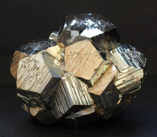 Pyrite<br />Huanzala Mine, Huallanca District, Dos de Mayo Province, Huánuco Department, Peru<br />80mm x 65mm x 60mm<br /> (Author: Philippe Durand)