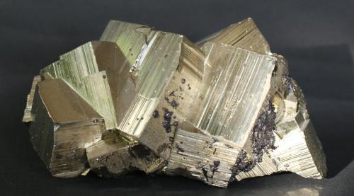 Pyrite<br />Mina Huanzala, Distrito Huallanca, Provincia Dos de Mayo, Departamento Huánuco, Perú<br />100mm X 65mm x 50mm<br /> (Author: Philippe Durand)