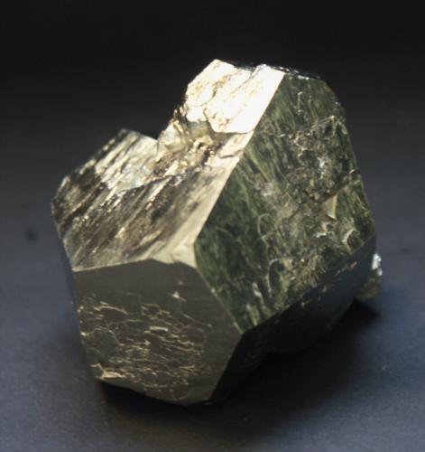 Pyrite<br />Rio Mine (Rio Marina Mine), Valle Giove stope, Rio Marina, Elba Island, Livorno Province, Tuscany, Italy<br />45mm x 40mm x 40mm<br /> (Author: Philippe Durand)