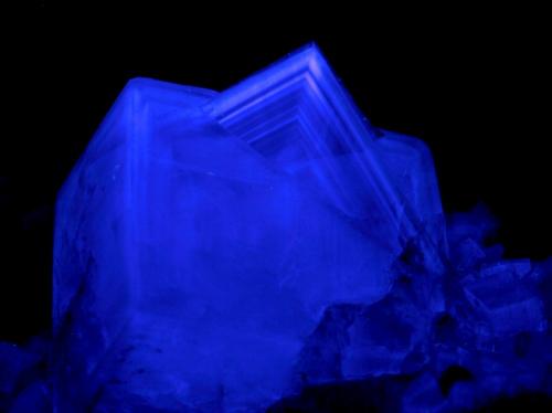 Fluorite<br />Boltsburn Mine, Rookhope District, Weardale, North Pennines Orefield, County Durham, England / United Kingdom<br /><br /> (Author: Jesse Fisher)
