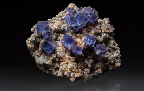 Fluorite<br />Weishan, Dali Autonomous Prefecture, Yunnan Province, China<br />13 cm<br /> (Author: Gail)