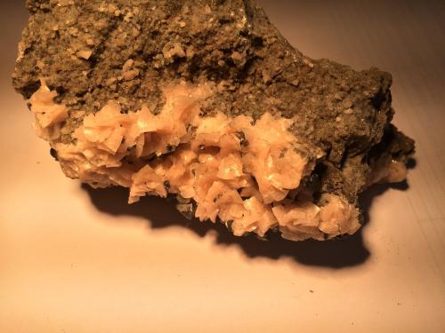 Dolomite<br />Picher Field, Tri-State District, Ottawa County, Oklahoma, USA<br />125 X 70 X 90 mm<br /> (Author: Robert Seitz)