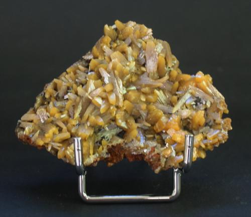 Wulfenite<br />Ojuela Mine, Mapimí, Municipio Mapimí, Durango, Mexico<br />75mm x 55mm x 15mm<br /> (Author: Philippe Durand)