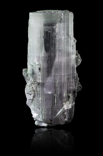 Anhydrite with Chlorite<br />Simplon railway tunnel, Simplon pass area, Brig, Wallis (Valais), Switzerland<br />4,0	x	3,0	x	8,0	cm<br /> (Author: MIM Museum)