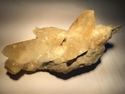 Calcite<br />Picher Field, Tri-State District, Ottawa County, Oklahoma, USA<br />165 X 90 X 90 mm<br /> (Author: Robert Seitz)