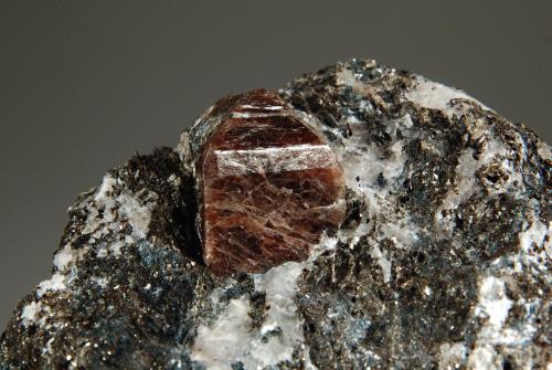 Zircon<br />Siilinjärvi Mine, Siilinjärvi, Eastern Finland Region, Finland<br />1.5 cm the crystal<br /> (Author: crosstimber)