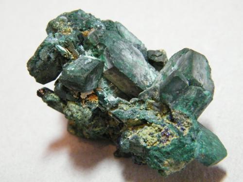 Malachite - after Azurite<br />Tsumeb Mine, Tsumeb, Otjikoto Region, Namibia<br />55x35x25mm<br /> (Author: Heimo Hellwig)