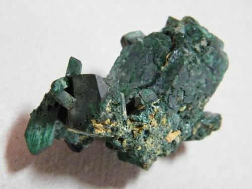 Malachite after Azurite<br />Tsumeb Mine, Tsumeb, Otjikoto Region, Namibia<br />55x35x25mm<br /> (Author: Heimo Hellwig)