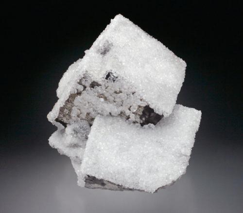Fluorite and Quartz<br />Rogerley Mine, Frosterley, Weardale, North Pennines Orefield, County Durham, England / United Kingdom<br />10x7x5 cm overall size<br /> (Author: Jesse Fisher)
