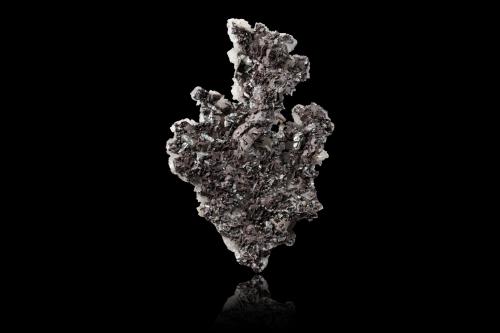 Semseyite with Calcite and Freibergite<br />Baia Sprie Mine, Baia Sprie, Maramures, Romania<br />12,5	x	3,5	x	20,0	cm<br /> (Author: MIM Museum)