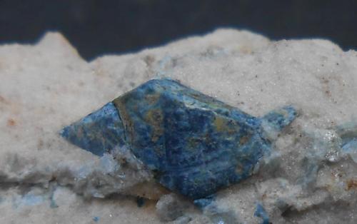 Lazulita<br />Graves Mountain, Lincoln County, Georgia, USA<br />5 x 3 x 3 cm<br /> (Autor: Antonio Alcaide)