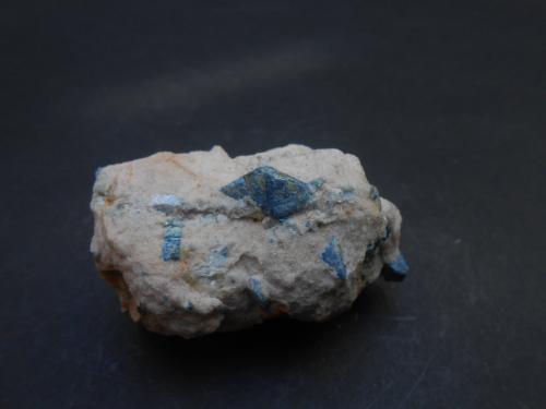 Lazulita<br />Graves Mountain, Lincoln County, Georgia, USA<br />5 x 3 x 3 cm<br /> (Autor: Antonio Alcaide)