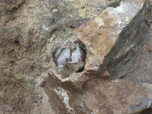 Quartz<br />Turtle Clan Ridge, Fonda, Mohawk, Montgomery County, New York, USA<br />10 cm.<br /> (Author: vic rzonca)