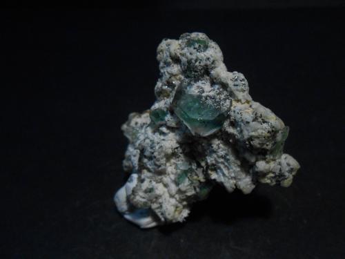 Fluorita<br />Monte Erongo, Usakos, Región Erongo, Namibia<br />5 x 4 x 2,5 cm<br /> (Autor: Antonio Alcaide)