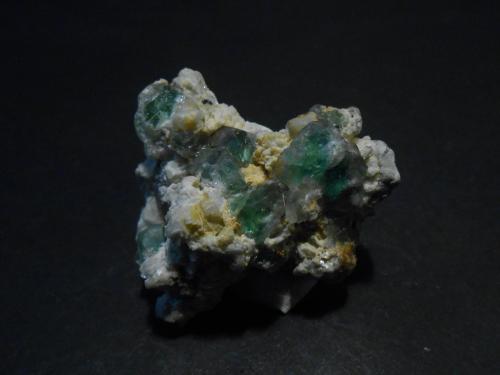 Fluorita<br />Monte Erongo, Usakos, Región Erongo, Namibia<br />5 x 4 x 2,5 cm<br /> (Autor: Antonio Alcaide)