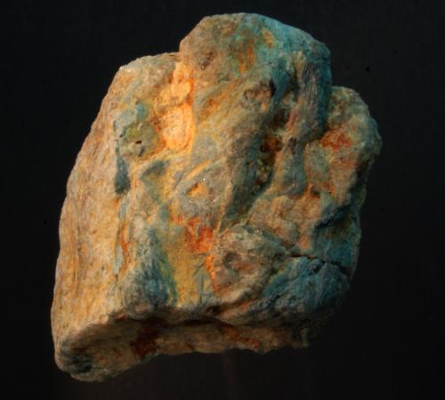 Dumortierita<br />Soavina, Distrito Betafo, Región Vakinankaratra, Madagascar<br />5 x 5 cm<br /> (Autor: Ricardo Fimia)