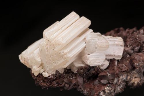 Hydrocerussite<br />Tsumeb Mine, Tsumeb, Otjikoto Region, Namibia<br />Detail<br /> (Author: Gail)