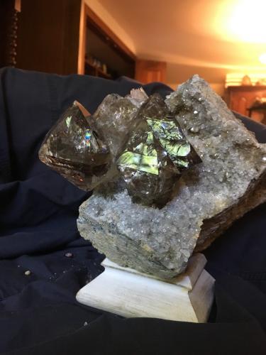 Quartz<br />Turtle Clan Ridge, Fonda, Mohawk, Condado Montgomery, New York, USA<br />17 cm.<br /> (Author: vic rzonca)