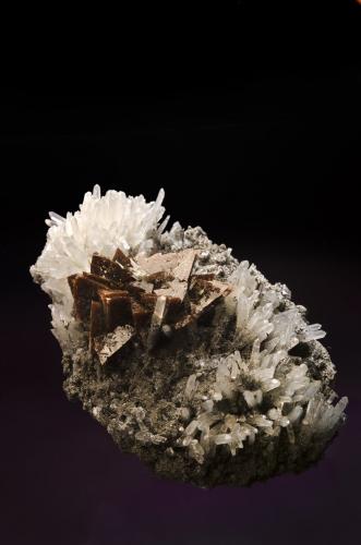 Genthelvite<br />Huanggang Mines, Hexigten Banner (Kèshíkèténg Qí), Chifeng (Ulanhad), Inner Mongolia Autonomous Region, China<br />13.7 cm<br /> (Author: Gail)