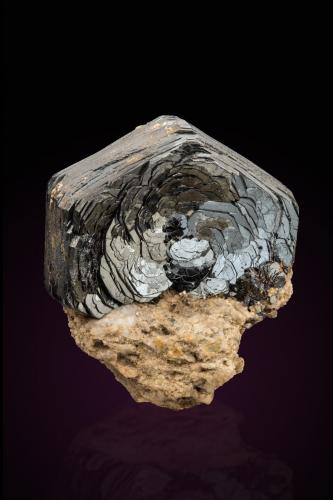 Hematite<br />St Gotthard Pass area, Central St Gotthard Massif, Leventina, Ticino (Tessin), Switzerland<br />38mm<br /> (Author: Gail)