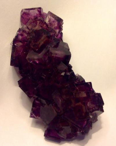 Fluorite<br />Okorusu Mine, Otjiwarongo District, Otjozondjupa Region, Namibia<br />18.5 cm<br /> (Author: JC)