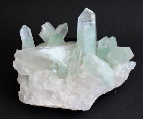 Quartz with inclusions of Chlorite<br />Ihovitra, Itremo Massif, Itremo, Ambatofinandrahana District, Amoron'i Mania Region, Fianarantsoa Province, Madagascar<br /><br /> (Author: Philippe Durand)