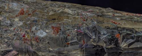 Quartz (variety smoky), Rutile<br />Adams Hiddenite and Emerald Mine, Alexander County, North Carolina, USA<br />11.0 x 2.3 cm<br /> (Author: am mizunaka)