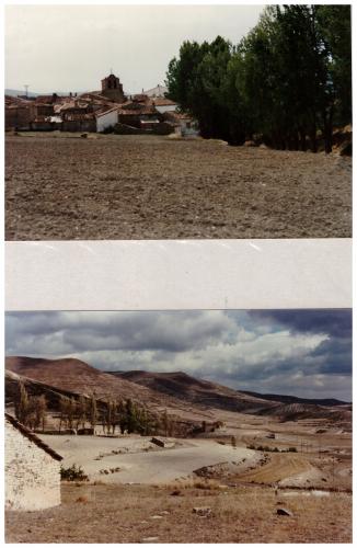 Taken in 1990. The village of Navajún (Author: James)