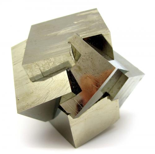 Pyrite<br />Ampliación a Victoria Mine, De Alcarama Range, Navajún, Comarca Cervera, La Rioja, Spain<br />Maximum width: 66 mm. Main crystal edge: 37 mm<br /> (Author: Carles Millan)