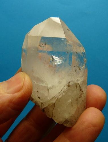 Quartz<br />Ceres, Warmbokkeveld Valley, Ceres, Valle Warmbokkeveld, Witzenberg, Cape Winelands, Western Cape Province, South Africa<br />59 x 39 x 25 mm<br /> (Author: Pierre Joubert)