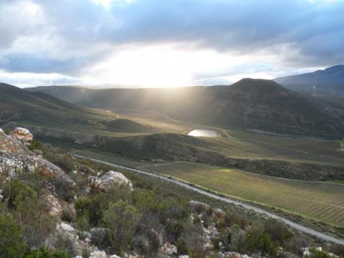 Sunset through the clouds. (Author: Pierre Joubert)