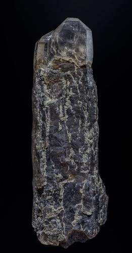 Quartz (variety smoky quartz)<br />Boulder Batholith, Jefferson County, Montana, USA<br />15.2 x 4.5 x 1.8 cm<br /> (Author: am mizunaka)