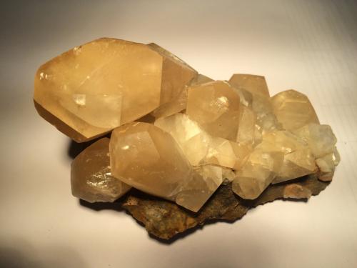 Calcite<br />Picher Field, Tri-State District, Ottawa County, Oklahoma, USA<br />140 mm X 90 mm X 70 mm<br /> (Author: Robert Seitz)