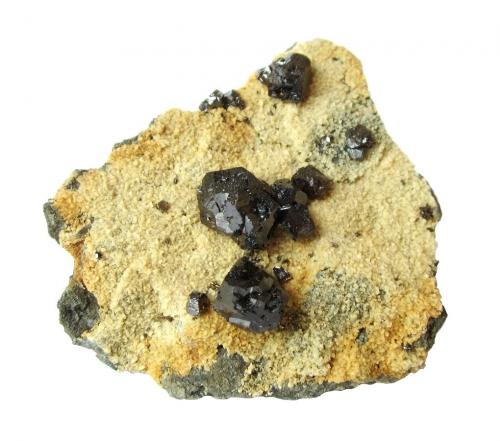Sphalerite<br />Meggen Mine, Lennestadt, Olpe, Sauerland, North Rhine-Westphalia/Nordrhein-Westfalen, Germany<br />Specimen size 6 cm<br /> (Author: Tobi)