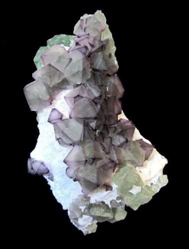 Fluorite<br />De'an Mine, Wushan, De'an, Jiujiang Prefecture, Jiangxi Province, China<br />Specimen size 9,5 cm<br /> (Author: Tobi)