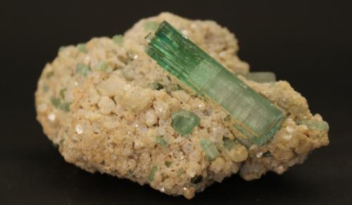 Elbaite<br />Nuristan Province, Afghanistan<br />70mm x 50mm x 40mm<br /> (Author: Philippe Durand)