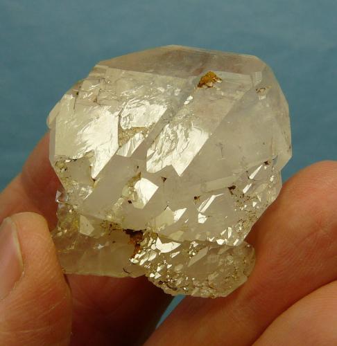 Quartz<br />Ceres, Warmbokkeveld Valley, Ceres, Valle Warmbokkeveld, Witzenberg, Cape Winelands, Provincia Occidental del Cabo, Sudáfrica<br />44 x 40 x 23 mm<br /> (Author: Pierre Joubert)