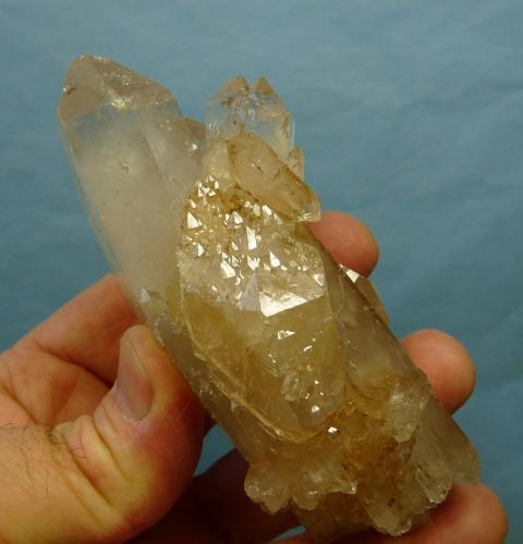 Quartz<br />Ceres, Warmbokkeveld Valley, Ceres, Valle Warmbokkeveld, Witzenberg, Cape Winelands, Western Cape Province, South Africa<br />110 x 55 x 43 mm<br /> (Author: Pierre Joubert)