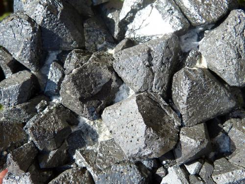 Magnetita<br />Kovdor Zheleznyi Mine, Kovdor Massif, Kola Peninsula, Murmanskaja Oblast, Northern Region, Russia<br />11 x 10 cm<br /> (Autor: nerofis2)