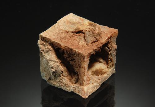 Calcite after Halite<br />Fairview, Major County, Oklahoma, USA<br />2.0 x 2.0 cm<br /> (Author: crosstimber)