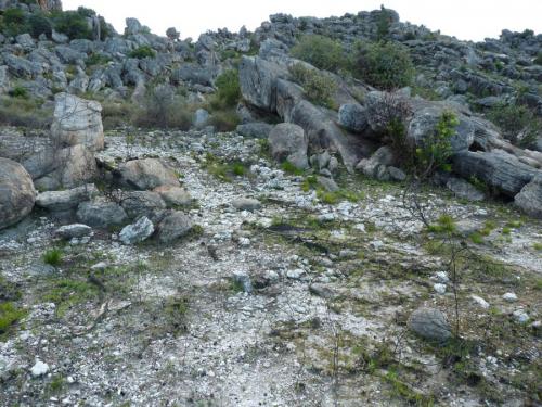 Quartz everywhere. (Author: Pierre Joubert)