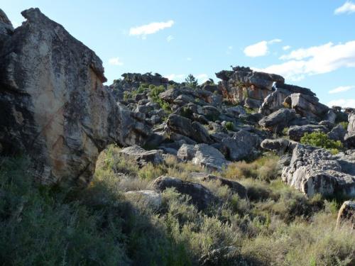 The area has wonderful sandstone rock formations. (Author: Pierre Joubert)
