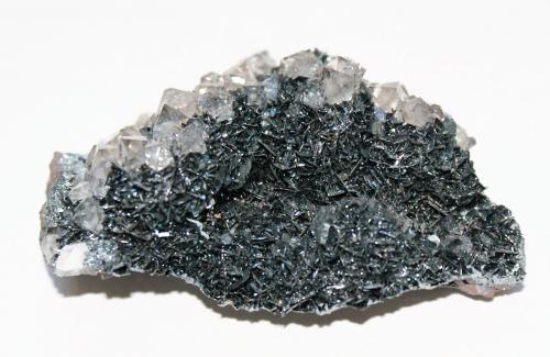 Hematite and Quartz<br />Florence Mine, Egremont, West Cumberland Iron Field, former Cumberland, Cumbria, England / United Kingdom<br />75mm x 50mm x 30mm<br /> (Author: Philippe Durand)