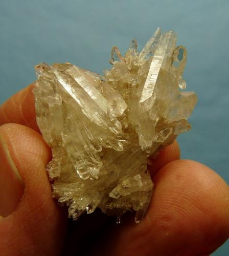 Quartz<br />Ceres, Warmbokkeveld Valley, Ceres, Valle Warmbokkeveld, Witzenberg, Cape Winelands, Western Cape Province, South Africa<br />37 x 28 x 09 mm<br /> (Author: Pierre Joubert)