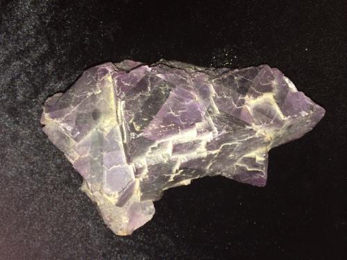 Fluorite<br />Cave-in-Rock, Cave-in-Rock Sub-District, Hardin County, Illinois, USA<br />155 mm X  100 mm X 80 mm<br /> (Author: Robert Seitz)