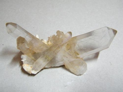 Quartz<br />Zona Brandberg, Región Erongo, Namibia<br />90mmx40mmx45mm<br /> (Author: Heimo Hellwig)