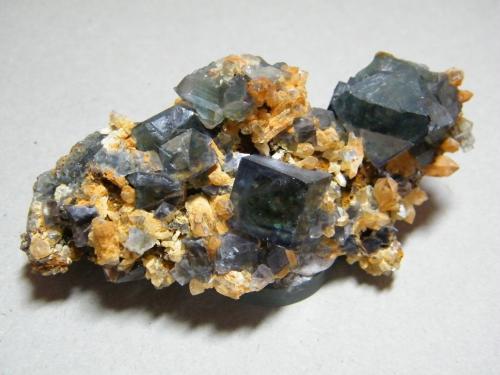 Fluorite<br />Okorusu Mine, Otjiwarongo District, Otjozondjupa Region, Namibia<br />110mmx45mmx50mm<br /> (Author: Heimo Hellwig)