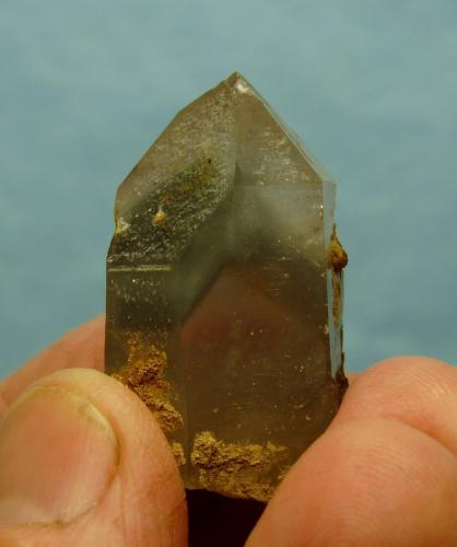 Quartz<br />Ceres, Warmbokkeveld Valley, Ceres, Valle Warmbokkeveld, Witzenberg, Cape Winelands, Provincia Occidental del Cabo, Sudáfrica<br />36 x 22 x 18 mm<br /> (Author: Pierre Joubert)