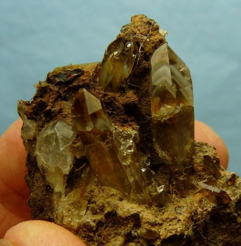Quartz<br />Ceres, Warmbokkeveld Valley, Ceres, Valle Warmbokkeveld, Witzenberg, Cape Winelands, Western Cape Province, South Africa<br />42 x 35 x 28 mm<br /> (Author: Pierre Joubert)